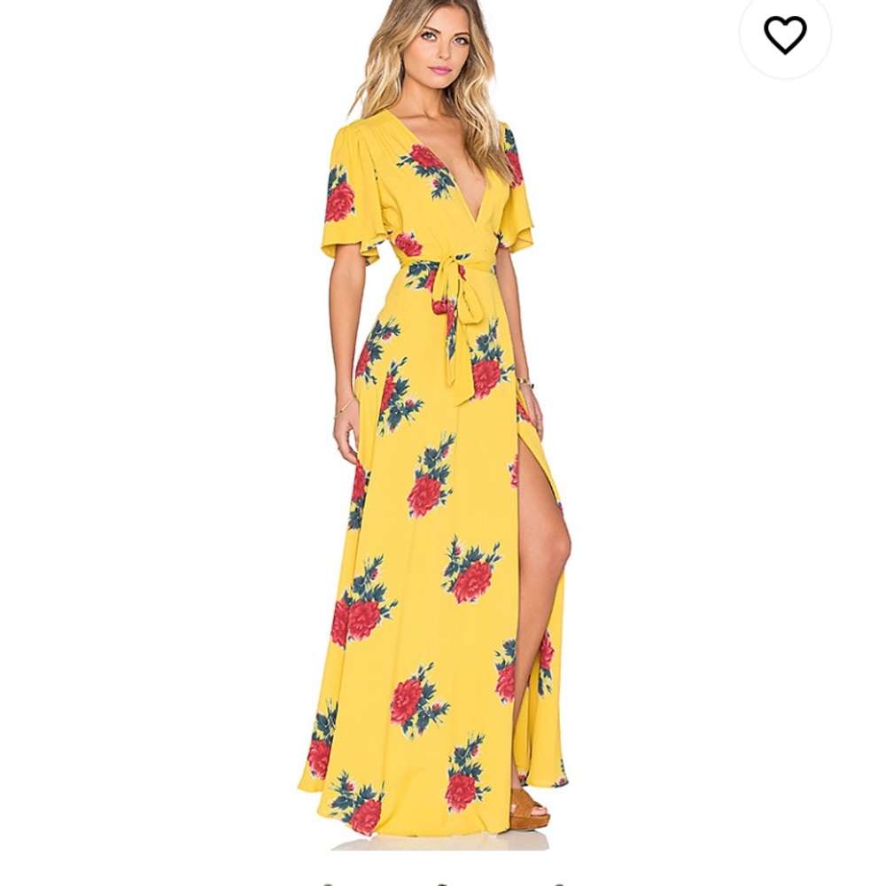 Privacy please xs yellow dress